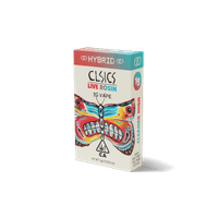 A photograph of CLSICS Live Rosin Cartridge 1g Hybrid Tropicana Punch