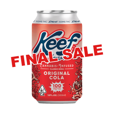Keef 100mg Original Cola Xtreme Classic Soda FINAL SALE DISCOUNT
