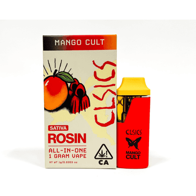 CLSICS Live Rosin All-In-One Cartridge 1g Sativa Mango Cult