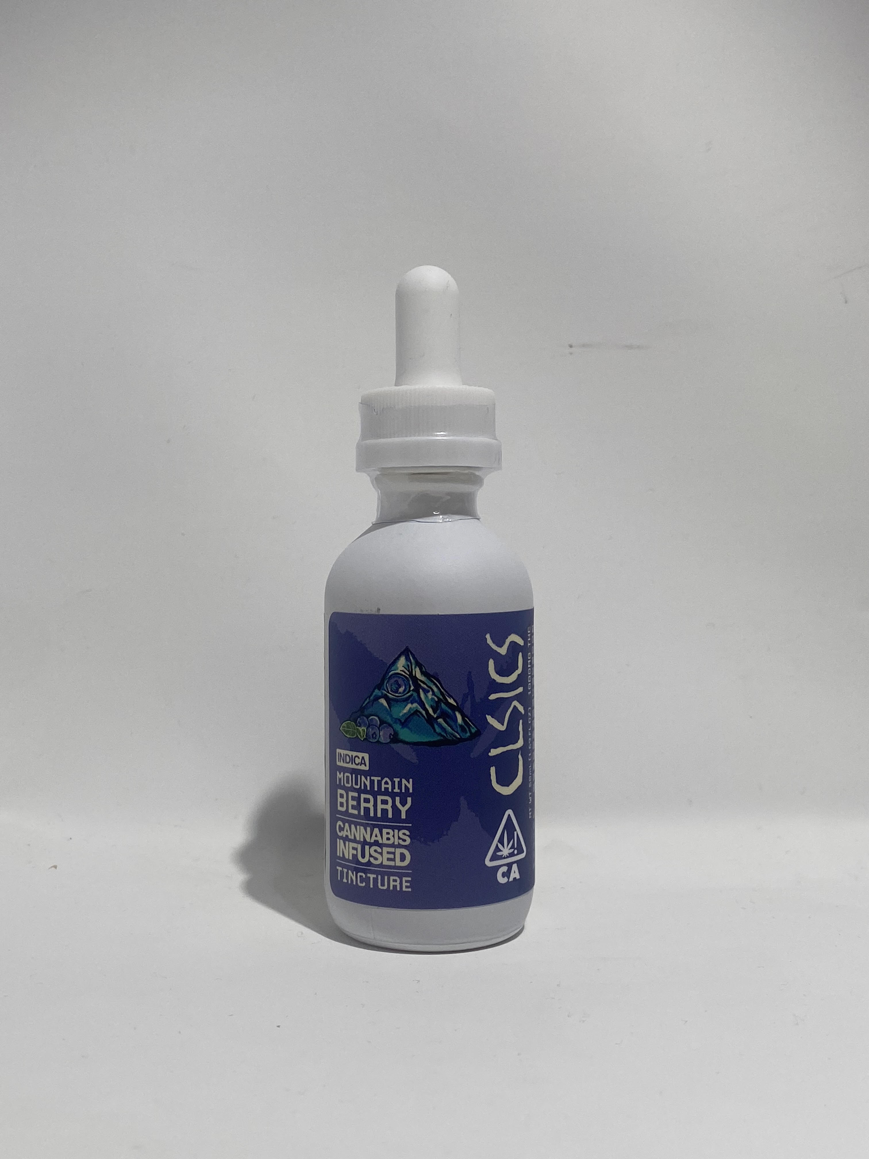 A photograph of CLSICS Live Rosin Tincture Indica Mountain Berry