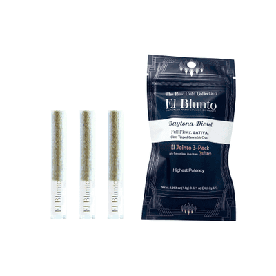 El Blunto Hash Jointo .6g Sativa Daytona Diesel 3pk 1.8g