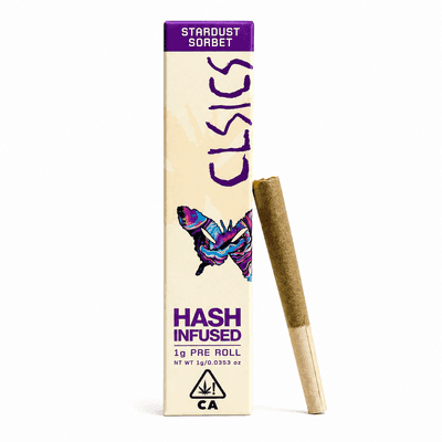 CLSICS Hash Preroll 1g Hybrid Stardust Sorbet