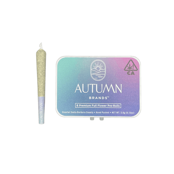 A photograph of Autumn Brands Preroll 6pk Indica Presha