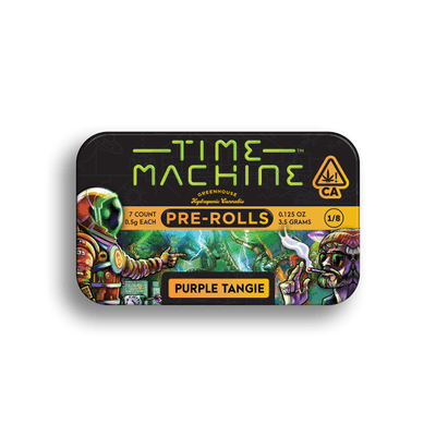 Time Machine Preroll 7pk Sativa Purple Tangie