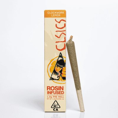 CLSICS Rosin Preroll 1.3g Sativa Clockwork Lemon