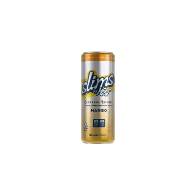 Keef Slims Mango 25:25mg THC:CBD 12oz