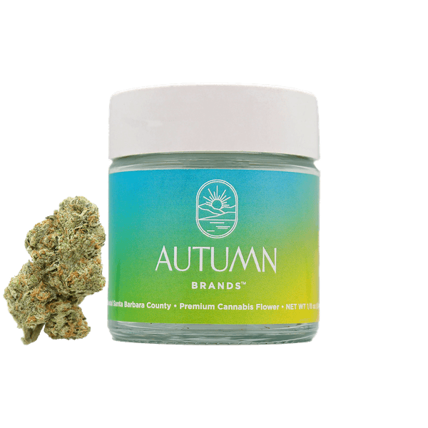 A photograph of Autumn Brands Flower 3.5g Sativa Jet Fuel Gelato