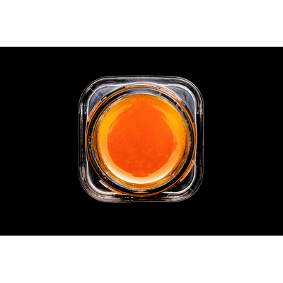 Globs Live Resin Badder 0.5g Indica Hella Grapes