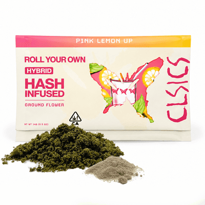 CLSICS Hash Infused Roll Your Own 14g Hybrid Pink Lemon Up