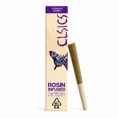 CLSICS Rosin Preroll 1.3g Hybrid Stardust Sorbet