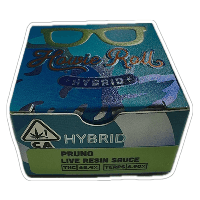 Howie Roll Live Resin 1g Hybrid Pruno