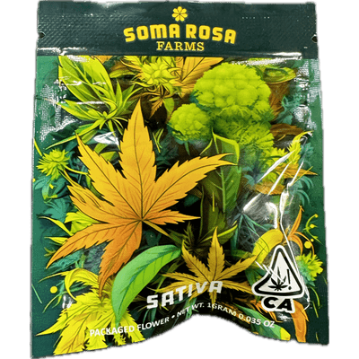 Soma Rosa Flower 1g Sativa West Mac