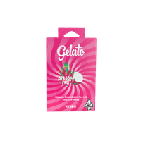 A photograph of Gelato Flavors Cartridge 1g Hybrid Dragon Fruit