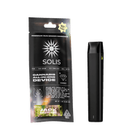 A photograph of Solis Diamond Enhanced All-In-One 1g Sativa Jack Herer