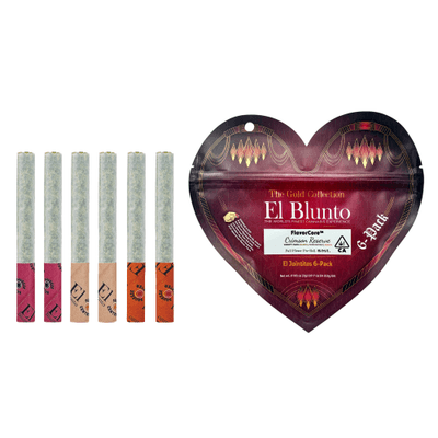 El Blunto Gold Jointo Variety Pk .5g Sativa Hybrid Crimson Reserve 3g 6pk