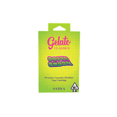 Gelato Classics Cartridge 1g Sativa Green Crack 10pk