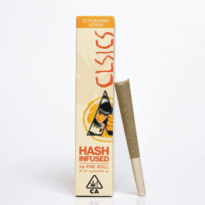 CLSICS Hash Preroll 1g Sativa Clockwork Lemon