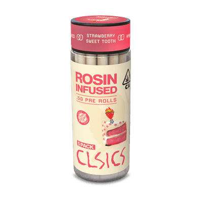 CLSICS Rosin Preroll 5pk .5g Hybrid Sweet Tooth