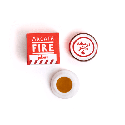 Arcata Fire 100% Live Resin Concentrate 1g Indica Jokers