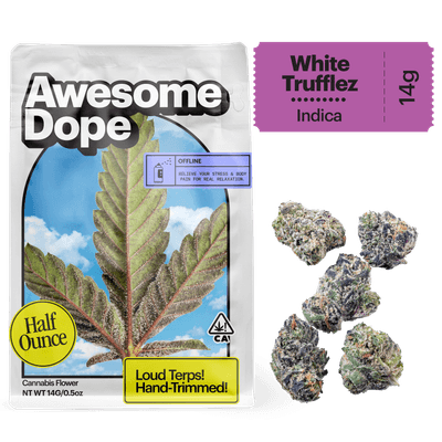 Awesome Dope Smalls Flower 14g Indica White Trufflez