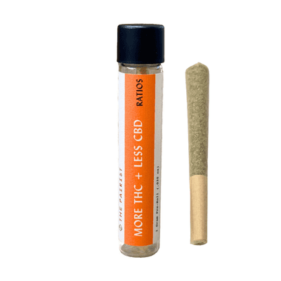 The Pairist Ratio Preroll 1g More THC Less CBD