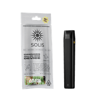 A photograph of Solis All-in-One Vape 1g Sativa Jack Herer