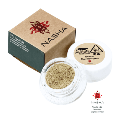 Nasha Green Unpressed 1.2g Hybrid Amarillo