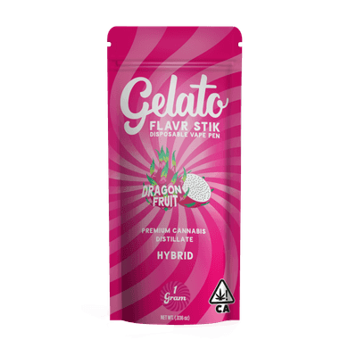 Gelato Flavors All-In-One 1g Hybrid Dragon Fruit 10pk