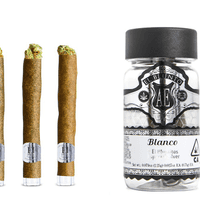 A photograph of El Blunto Especial Silver Bluntito .75g Indica Blanco 3pk