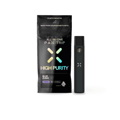 PAX Trip All-In-One High Purity THC 1g Hybrid Blue Zushi