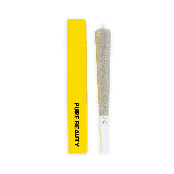 A photograph of Pure Beauty Preroll 1g Sativa Mother's Milk