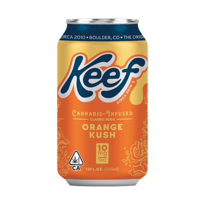 Keef 10mg Orange Kush Classic Soda 12oz