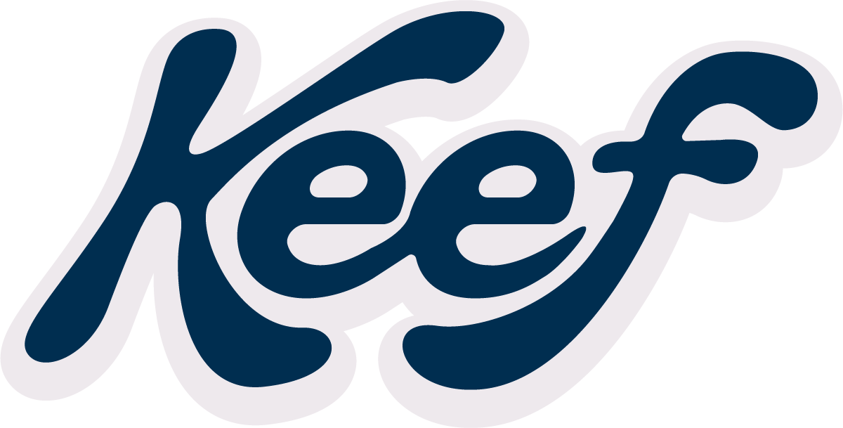 The logo of Keef