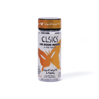 A photograph of CLSICS Rosin Preroll 5pk .5g Sativa Clockwork Lemon