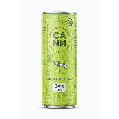 CANN Hi Boys Ginger Lemongrass 4pk (stickered)