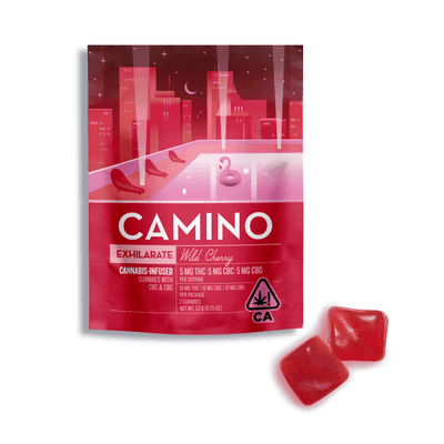 Trial Packs Camino Gummies Wild Cherry CBC CBG 5:5:5