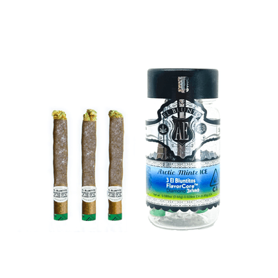 El Blunto FlavorCore Platinum Diamond Bluntito .85g Sativa Artic Mintz Ice 3pk 2