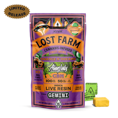 Lost Farm Chews Orange N Dreams Gemini CBN 10:5