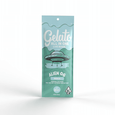 Gelato Live Rosin All-In-One 1g Alien OG