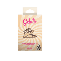 A photograph of Gelato Flavors Cartridge 1g Indica Biscotti