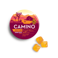 A photograph of Camino Gummies Pineapple Habanero