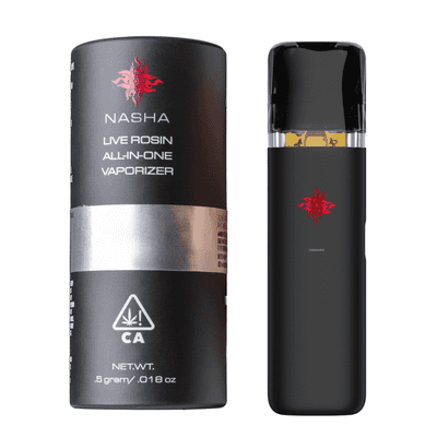 Nasha 0.5g All-In-One Live Rosin Vape Hybrid Super Boof