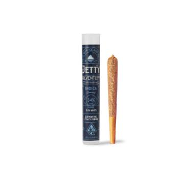 A photograph of Jetty 1g Solventless Preroll Gush Mints