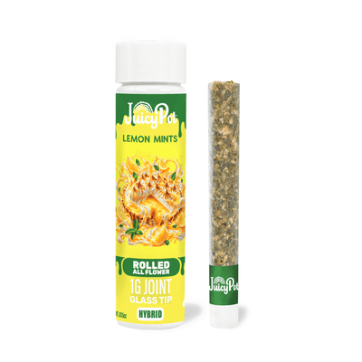 JuicyPot Preroll 1g Hybrid Lemon Mints