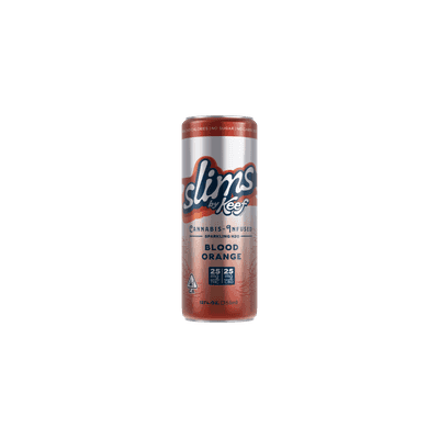Keef Slims Blood Orange 25:25mg THC:CBD 12oz