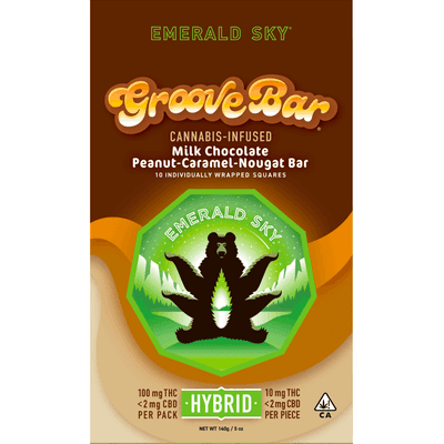 Emerald Sky GrooveBar 10ct 100mg Hybrid