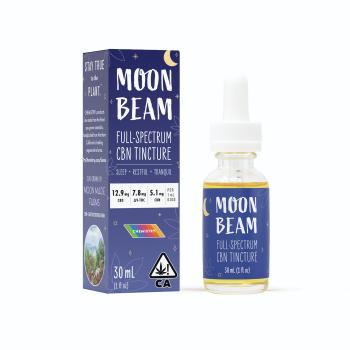 A photograph of Chemistry Tincture CBN 1oz MoonBeam
