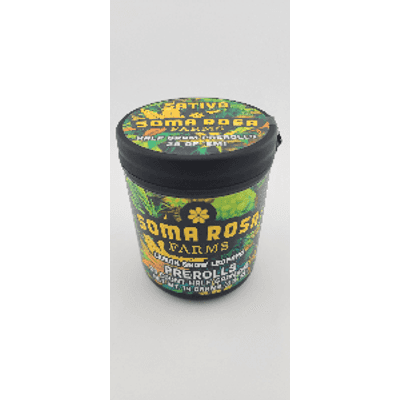 Soma Rosa Preroll 0.5g Sativa Lavender Jack 28pk