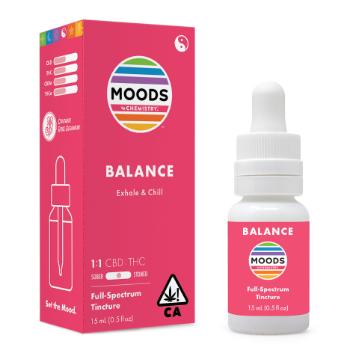 A photograph of Chemistry Moods Tincture 0.5oz Pink 1:1