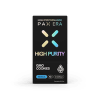 A photograph of PAX High Purity THC Pod 1g Indica GMO Cookies